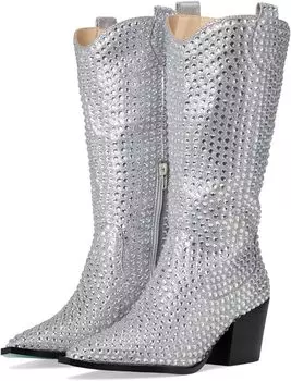 Ботинки Blue by Betsey Johnson Randy, серебряный