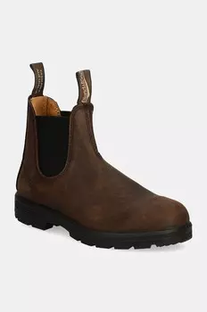 Ботинки Blundstone из нубука, коричневый