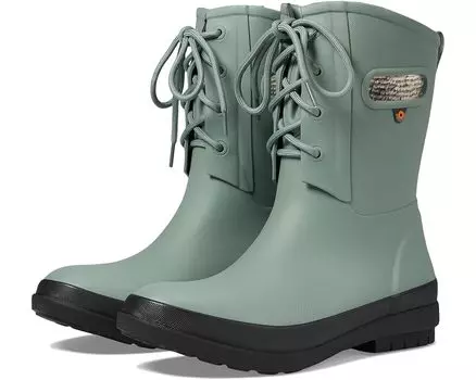 Ботинки Bogs Amanda Plush II Lace, нефритовый