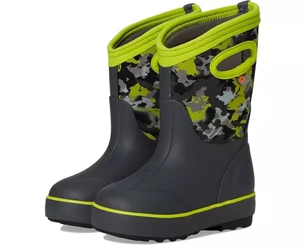 Ботинки Bogs Kids Classic II - Camo Texture, цвет Dark Gray Multi