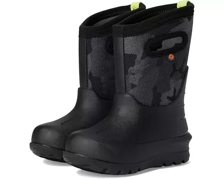 Ботинки Bogs Kids Neo - Classic Metallic Camo, черный мульти
