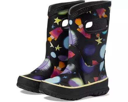 Ботинки Bogs Kids Rain Boots Dreamcore Space, черный мульти