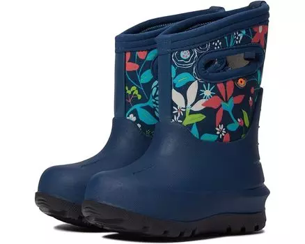 Ботинки Bogs Neo - Classic Cartoon Flower, цвет Ink Blue Multi