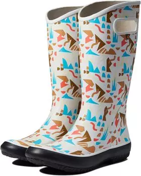 Ботинки Bogs Rain Boot Sparse Geo, цвет Light Gray Multi