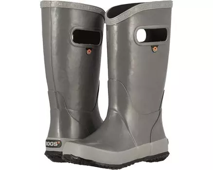 Ботинки Bogs Rainboot Solid, серый
