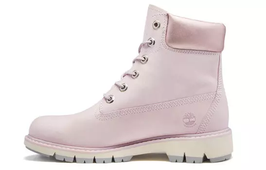 Ботинки Boot женские высокие розовые Timberland