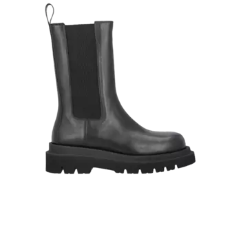 Ботинки Bottega Veneta Wmns Lug Boot 'Fur - Black', черный