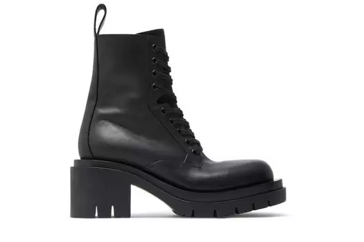 Ботинки Bottega Veneta Wmns Lug Lace-Up Boot, черный