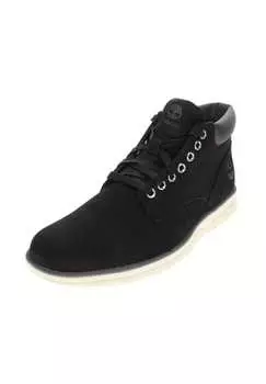 Ботинки Bradstreet chukka из кожи со шнуровкой Timberland, черный