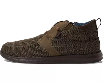 Ботинки Brewski Knit 2.0 Wallabee Chukka Nunn Bush, оливковый