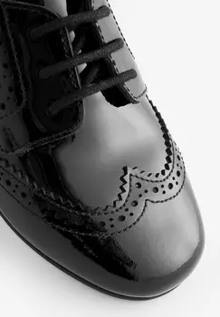 Ботинки BROGUE SCHOOL Next, черный металлик