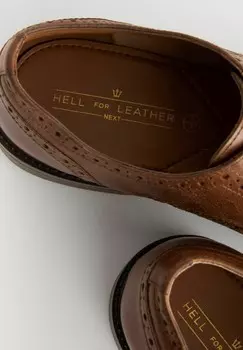 Ботинки BROGUES WITH CONTRAST- REGULAR FIT Next, коричневый
