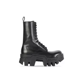 Ботинки Bulldozer на шнуровке BALENCIAGA, черный
