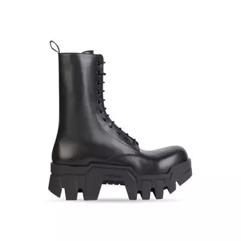 Ботинки Bulldozer на шнуровке BALENCIAGA, черный