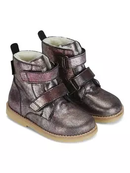 Ботинки Bundgaard Leder Winter Stewie, фиолетовый