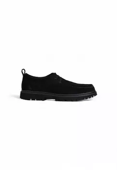 Ботинки Calvin Klein из замши, черный