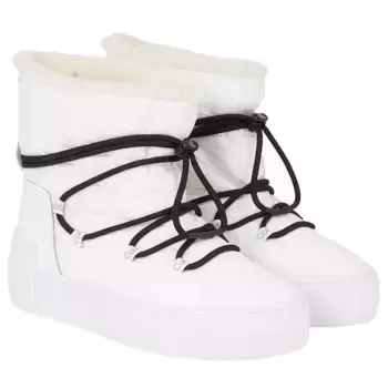 Ботинки Calvin Klein Jeans Bold Vulc Flatf, белый
