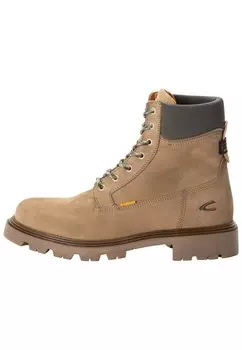 Ботинки Camel Active Hoher Schnrboot aus Nubukleder, бежевый