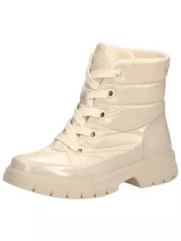 Ботинки CAPRICE Lace-Up Ankle Boots, бежевый