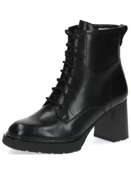 Ботинки CAPRICE Lace-Up Ankle Boots, черный