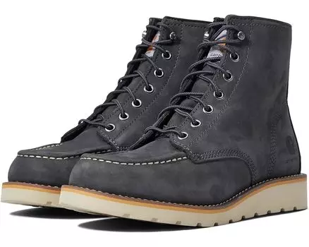 Ботинки Carhartt 6" Moc Soft Toe Wedge, цвет Dark Grey Nubuck