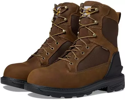 Ботинки Carhartt Ironwood Waterproof 8" Soft Toe Work, цвет Bison Brown Oil Tan