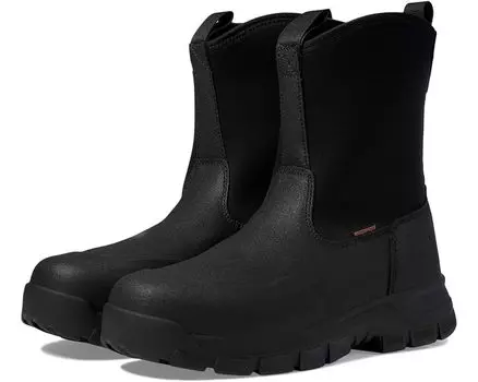 Ботинки Carhartt Kentwood WP 9" Steel Toe Wellington, цвет Black Coated Leather