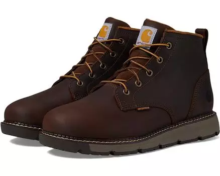 Ботинки Carhartt Millbrook Waterproof 5" Soft Toe Wedge, цвет Brown Oil Tanned