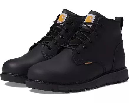 Ботинки Carhartt Millbrook Waterproof 5" Steel Toe Wedge Work, цвет Black Oil Tanned
