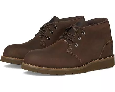 Ботинки Carhartt Plain Toe Wedge Chukka, цвет Dark Brown