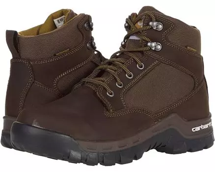 Ботинки Carhartt Rugged Flex 6" Waterproof Soft Toe, цвет Chocolate Brown Oil Tanned