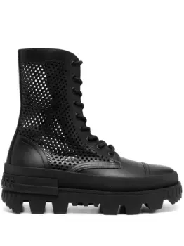 Ботинки Carinne с перфорацией MONCLER, черный