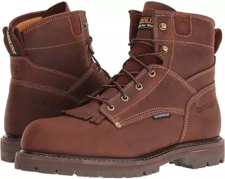 Ботинки Carolina 28 Series Waterproof Grizzly CA7028, цвет Kharthoum Cigar