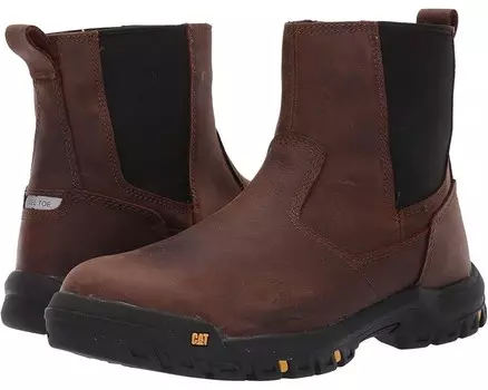 Ботинки Caterpillar Wheelbase Steel Toe, цвет Clay Leather