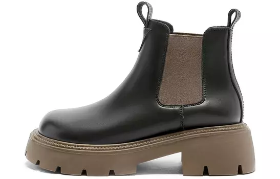 Ботинки Chelsea женские черные ST C°Banner