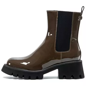 Ботинки Chelsea женские, цвет темно-зеленый хаки Sam Edelman