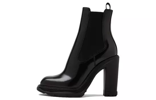 Ботинки-челси Alexander Mcqueen с протекторным каблуком, черный