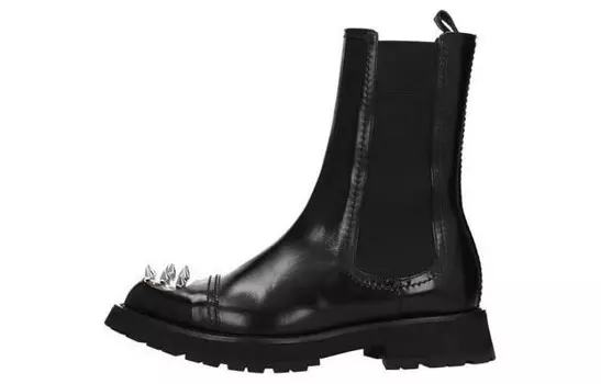 Ботинки-челси Alexander Mcqueen с заклепками, черный