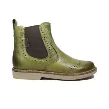 Ботинки челси броги Ricosta, зеленый
