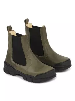 Ботинки челси Bundgaard Leder Chelsea Natasja, хаки