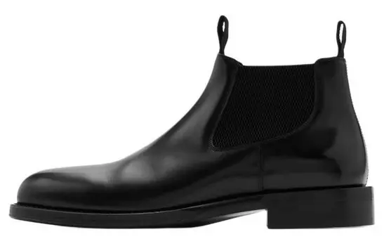 Ботинки-челси Burberry Tux кожаные, черный