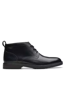 Ботинки Челси Clarks planos Aldwin Chukka 26179683 Negro, черный