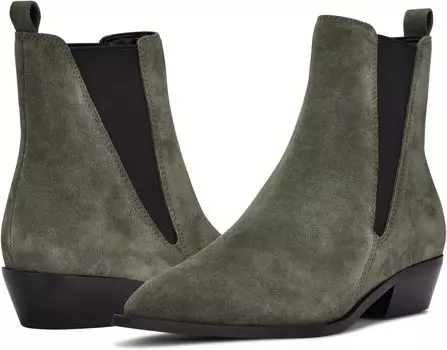 Ботинки Челси Danzy Nine West, оливковая замша
