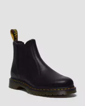 Ботинки челси Dr. Martens 2976 Warmwair Grizzly, цвет Black — Grizzly