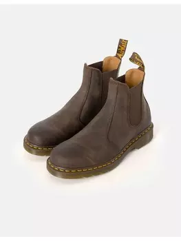 Ботинки челси Dr. Martens Boots 2976 Crazy Horse, коричневый