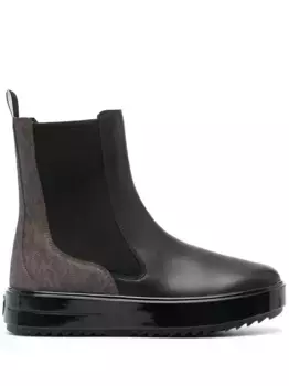 Ботинки челси Emmet 40 со вставками MICHAEL KORS, коричневый