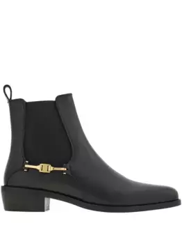 Ботинки челси Ferragamo, черный
