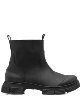Ботинки челси GANNI, черный
