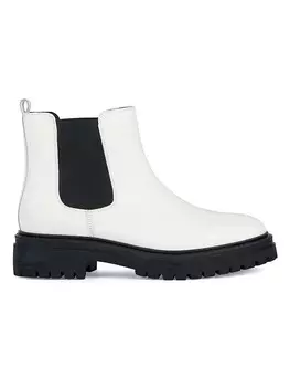 Ботинки челси Geox Leder-Chelsea-Boots Iridea, белый