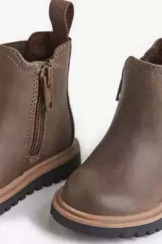 Ботинки челси H&M, коричневый